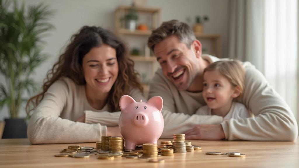 Семья достигла финансовой цели и радуется успеху